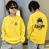 Ropa para niños, camiseta de manga larga para niños, nuevo top de otoño 2026, camiseta básica de algodón puro, estilo primavera y otoño, camiseta moderna para niños