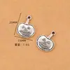 Calabaza Murciélago Fantasma Halloween Colgante DIY de Aleación Accesorios para Joyería Pulsera Collar Accesorios Hechos a Mano Venta al por Mayor