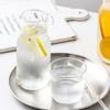 Tetera de vidrio resistente al calor tetera para una persona estilo japonés taza para jugo para té de la tarde taza de vidrio resistente al calor ins taza para bebida fría