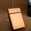 Autêntico Laifu 20 capa macia Aishi estojo de cigarro com fecho deslizante estojo de cigarro de liga de alumínio nova tampa flip automática