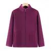 Chaqueta Polar de Mamá, Ropa de Otoño, Ropa de Mujer con Forro Polar, Ropa Polar para Personas de Mediana Edad y Mayores, Ropa Engrosada de Abuela, Estilos de Otoño e Invierno