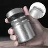 Recipiente de Chá Silencioso de Titânio Puro, Caixa de Chá para Exterior, Recipiente Portátil de Armazenamento de Chá para Viagem, Recipiente de Armazenamento de Chá de Liga de Titânio Selado