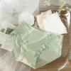 Mulheres Puro Desejo Underwear Verão Fino Sexy Japonês Renda Quick-drying Doce Pequeno Fresco Cintura Média Meninas Estilo Shorts