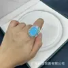 Novo Anel de Pedra Olho de Gato Natural, Anel de Moda de Alto Padrão para Transmissão ao Vivo, Celebridade da Internet Transmissão ao Vivo, Joias Personalizadas que Preservam a Cor