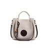 Bolso retro individual externo para mujer, primavera y verano 2025, nuevo bolso cruzado informal de alta gama, combinable con todo, bolso tipo cubo portátil explosivo.