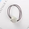 Corea del Sur Elegante Sencillo Color Morandi Octagonal Estilo Fresco Anillo para el Cabello Retro Mate Estilo Ins Cuerda para el Cabello Banda de Goma Cuerda para la Cabeza