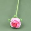 Produtos Acabados Transfronteiriços, Flores Tricotadas à Mão, Buquê de Fio de Tulipa Única, Lembrança, Decoração Tecida, Flores Artificiais Atacado