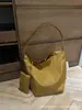 Bolsa de Hombro de Nylon Relajante Roja para Mujer Moda Viajera Ligera Gran Capacidad Tipo Cubo