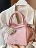 2025 Verano Nuevo Bolso de Mano de Moda Trendy Estilo Simple Bolso Balde Elegante para Viajero Color Sólido Cruzado Bolso de Mujer