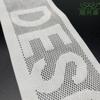 Faixa Elástica Jacquard de Malha Personalizada pelo Fabricante, Faixa Elástica Inglesa para Íntimos e Acessórios Esportivos, Acessórios de Fita de Nylon
