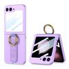 Funda para teléfono móvil Samsung Flip5 aplicable transfronteriza Ultrafina Plegable Pantalla abatible7 Teléfono móvil Cubierta protectora anticaídas Tipo pulsera