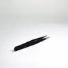 Pinzas de Acero Inoxidable Especiales para Venta al por Mayor Herramienta Antiestática de Alta Precisión con Punta Gruesa Curva y Puntiaguda Set de Clips de Belleza