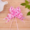 Cruz 50 Tamaño Grande Forma de Corazón Lazo Estampado Flor Tirada a Mano Coche de Bodas Regalo Cesta de Frutas y Flores Decoración Flor Tirada Cinta de Color