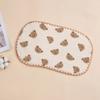 Almohada Nube Bella Baby Yanni Algodón Puro Gasa Funda para Almohada de Bebé Recién Nacido Dibujos Animados Antivómito Absorbente de Sudor Almohada Baja