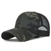 Estilo Nuevo Primavera y Verano Patrón de Pitón a Cuadros Estilo Camuflaje Gorra de Béisbol Táctica Visera Protección Solar Ajustable Malla Gorra Transfronterizo