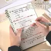 B5 não machuca as mãos removível caderno de folhas soltas espessado minimalista caderno espiral especial para estudante alto valor caderno atacado