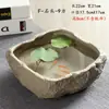 Macetas Cerámicas Creativas Inspiradas en Zen para Plantas Acuáticas, Macetas Hidropónicas Grandes, Recipientes para Lotos, Contenedores de Jardinería para el Hogar para Flores Frescas y Centella Asiática