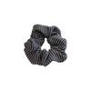 Anillo para el pelo de intestino grueso a cuadros blanco y negro retro simple de alto valor estético no daña el pelo estilo pequeño y fragante cuerda para la cabeza goma para el pelo anillo para el pelo lote