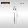 Cucharas para condimentos de acero inoxidable 304 al por mayor, mini cucharas doradas para postre engrosadas, cucharas para café, cucharas caseras para sal y condimentos
