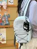 Estilo Funcional al Aire Libre Color Contrastante Mochila de Senderismo Impermeable Bolsa de Montañismo Ligera Mochila Pequeña Deportiva Casual Tendencia