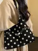 Bolso de mano minimalista de lunares Shuai Mijia, nueva colección 2026, un bolso de mano y bolso de hombro casual único y elegante