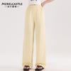 Pantalones de Verano de Pierna Ancha para Niñas 2025 Nuevos Pantalones Super Guapos para Adolescentes Pantalones Finos Transpirables para Niñas