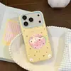 Melocotón Crema Aplicable Para Funda de Teléfono iPhone 17 Pro Max iPhone 18 Pro Europeo Americano 16 Creativa Anticaída 15 Suave