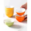 Louça de Melamina Tigela Pequena para Uso Comercial em Restaurantes, Tigela de Sopa, Tigela de Arroz, Porcelana de Imitação Bicolor Tigela para Molho de Mergulho de Loja de Hot Pot