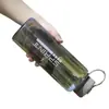 Taza de agua grande de gran capacidad para hombres, taza espacial, botella de agua de plástico para exteriores de verano, resistente a altas temperaturas, anticaídas, taza de té portátil