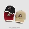 Gorra de bebé niño estilo coreano lindo oso de dibujos animados gorra de béisbol otoño nuevo gorra parasol infantil transfronterizo