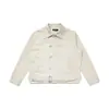 Chaqueta de Trabajo de Color Sólido Retro Americana de Manga Corta Ancha con Cinturón y Solapa para Hombres y Mujeres, Nuevo Estilo de Primavera Holgada Versátil