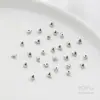 Broche de presión de Color Fuerte que Conserva el Color, Chapado en Oro 18K14K, Clip de Extremo de Pulsera Hecho a Mano para DIY, Broche de Hebilla de Posicionamiento de Cable de Acero para Línea de Pesca