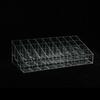 Soporte de Exhibición de Acrílico Transparente para Labiales Organizador de Almacenamiento de Lápices de Cejas Cosméticos Escritorio Hogar Caja de Almacenamiento de Plástico Venta al por Mayor