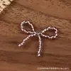Hebilla de zapato con lazo de perlas, accesorios decorativos para ropa hechos a mano con cuentas, accesorios para el cabello DIY, piezas de decoración para fundas de teléfono
