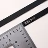 Twill Mate Elástico Negro y Blanco Poliéster Sujetador Accesorios de Ropa Terciopelo Cepillado Ropa Interior Tirante Fabricante