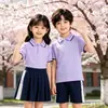 Uniformes de Jardín de Infancia de Verano, Uniformes de Escuela Primaria, Conjuntos de Verano para Niños, Uniformes de Clase, Uniformes de Verano de Escuela Primaria