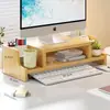 Soporte para Monitor de Computadora de Oficina con Cajón Caja de Almacenamiento de Escritorio Base para Laptop de Dormitorio Estante Elevador