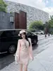 Cárdigan Delgado de Manga Larga con Top sin Mangas Ajustado para Mujer, Conjunto de Estilo Suave de Verano, Falda Midi de Cintura Alta que se Ajusta a la Cadera, Conjunto de Tres Piezas