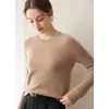 Baicai Rong 2026 Outono/Inverno Novo Suéter de Cashmere com Tranças Gola Redonda Cardigã de Tricô em Ponto Trança Top Solto