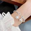 Lindo ~ Pulseira de Jade Hetian com Contas Coreanas de Nicho Combina com Tudo Estilo ins Joias de Pérolas Pulseira Feminina Atacado