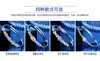 Pulsera de estrella de la suerte tallada linterna pase de camino pulsera de cuentas giratorias de empuje y extracción joyería de plata de moda pulsera creativa