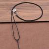 Collar Sencillo Ajustable de Cuerda Cuerda Roja Colgante Cordón Colgante para Mujeres Niños con Cuerda Colgante Yu Pei Cuerda Negra