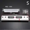 Cerradura de Pestillo Grueso de Acero Inoxidable Hecha a Medida, Accesorios para Cerradura de Puerta, Placa Guía del Cuerpo de la Cerradura, Placa de Pestillo Extendida para Puertas de Madera, Placa Tope