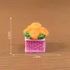 Serie creativa de plantas suculentas de cactus artificiales en maceta, accesorios de decoración DIY para casa de muñecas, adornos de paisaje en miniatura