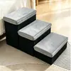 Escadas para Pets para Gatos e Cachorros, Dobrável, Antiderrapante, com Zíper, Fácil de Guardar, Degrau para Sofá e Cama, Venda por Atacado Transfronteiriça em Estoque