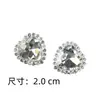 Botones de Gota de Diamante Perla de Amor de Aleación Cosidos a Mano Accesorios de Ropa DIY Botones Chanel para Suéter Camisa