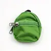 Mini mochila monedero de doble hombro, mochila para disfraz de muñeca, monedero de tela Oxford de poliéster, accesorio de mochila escolar, monedero