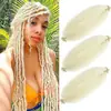 Giro Afro Cabello Africano Rasgado a Mano Oruga Peluca Fibra Química Trenzado de Giro Cabello de Resorte Giro en Espiral Cabeza
