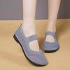 Sapatos Femininos Novos de Verão 2025 Combinação Total Sapatos de Mãe Atacado Malha Transfronteiriço Estilo Étnico Comércio Exterior Sapatos de Pescador Slip-on