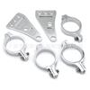 Accesorios soporte de montaje de lámpara de motocicleta horquilla delantera abrazadera de tubo 41mm soporte clip de montaje de lámpara de motocicleta